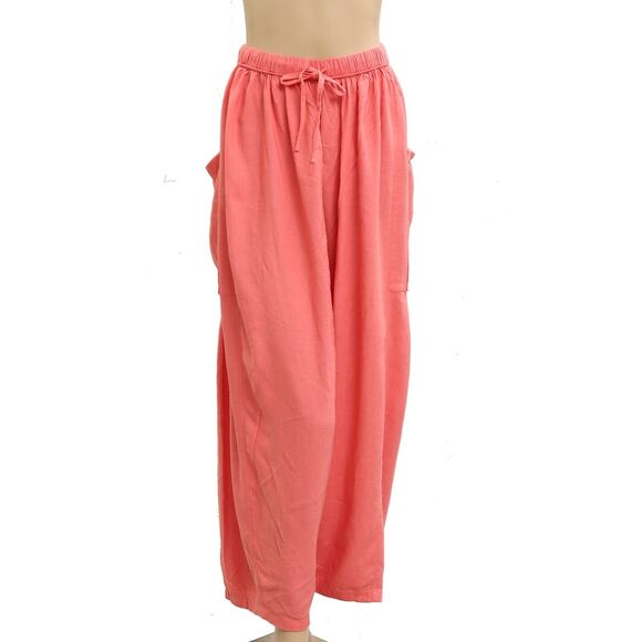 Free People Free-est Quinn Pants Harem Slouchy Wide Leg Billowy XL New 283470 - Picture 1 of 5